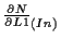 $ \frac{ \partial N }{ \partial L1 } _{(In)}$